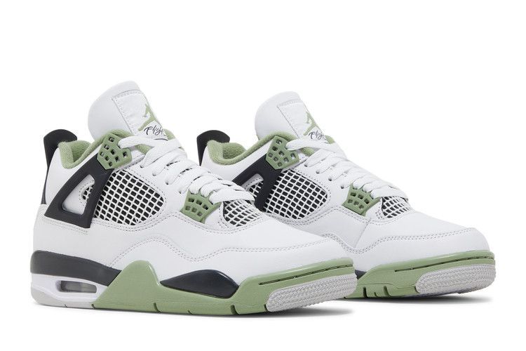 Wmns Air Jordan 4 Retro 'Seafoam' AQ9129 103 фото