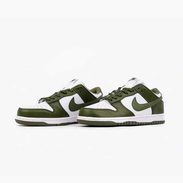 Nike Dunk Low Medium Olive G233-Зелений-36 фото