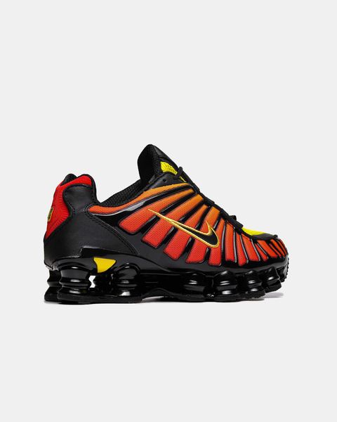 Кроссовки Nike Shox TL “Black/Amarillo” Nk61-Помаранчевий-36 фото