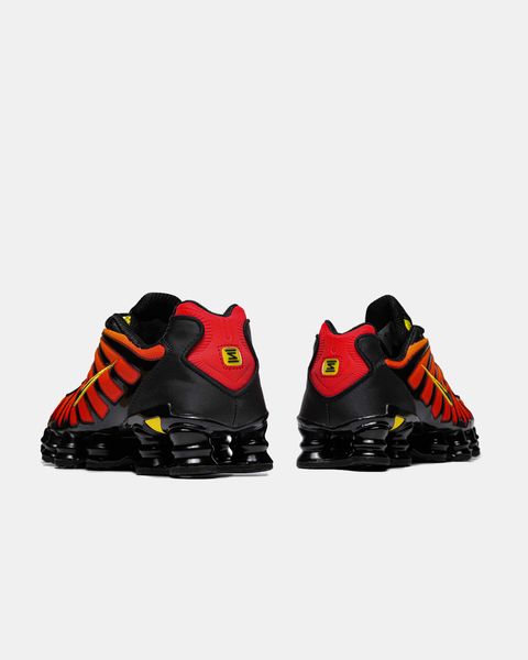 Кроссовки Nike Shox TL “Black/Amarillo” Nk61-Помаранчевий-36 фото