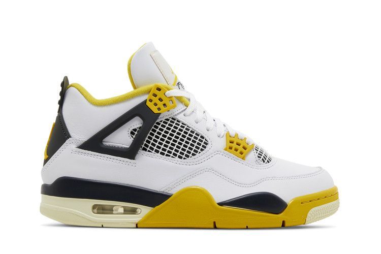 Wmns Air Jordan 4 Retro 'Vivid Sulfur' AQ9129 101 фото