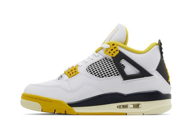 Wmns Air Jordan 4 Retro 'Vivid Sulfur' AQ9129 101 фото