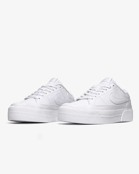 Nike Wmns Court Legacy Lift 'Triple White' G252-Білий-36 фото