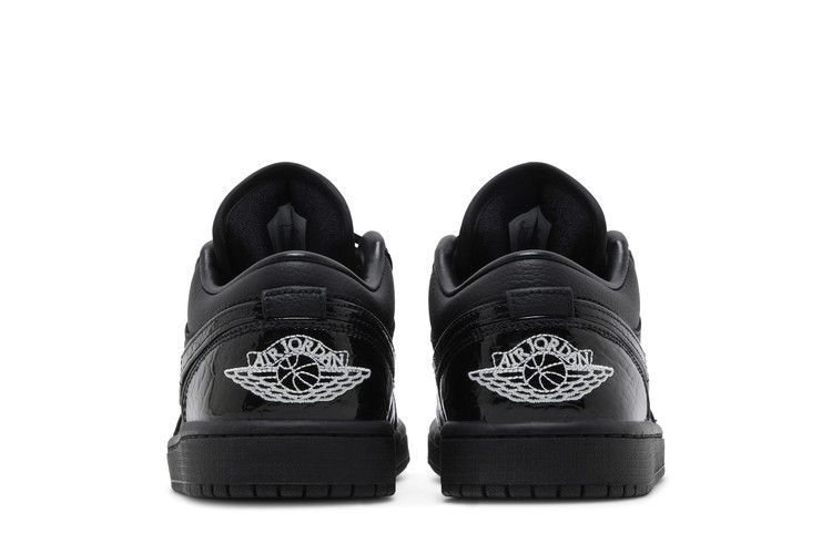 Wmns Air Jordan 1 Low SE 'Black Croc' HJ7743 010 фото