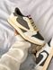 Travis Scott x Air Jordan 1 OG Low Reverse Mocha G303-Біло-коричневий-45 фото 12