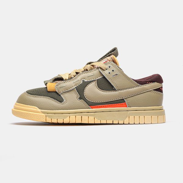 Кроссовки Nike Air Dunk Jumbo Medium Olive G364-Коричневий-36 фото