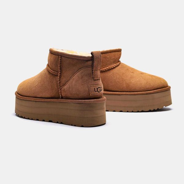 UGG Women'S Classic Ultra Mini Platform Bootie G461-Коричневий-36 фото