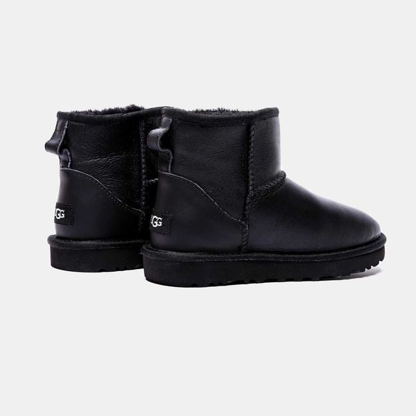 Ugg Ultra Mini Black ( шкіра ) G469-Чорний-36 фото