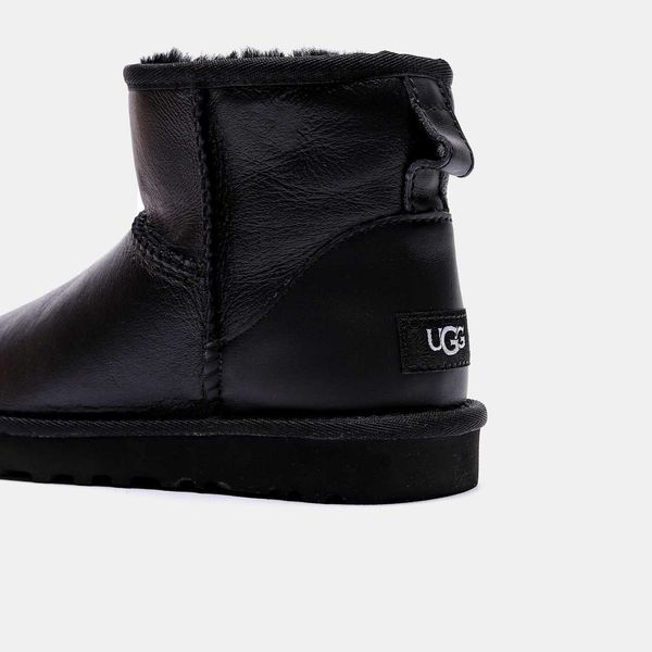 Ugg Ultra Mini Black ( шкіра ) G469-Чорний-36 фото