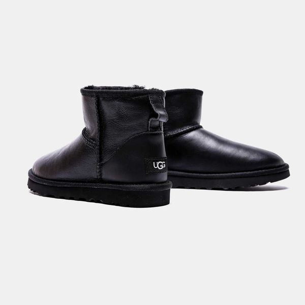 Ugg Ultra Mini Black ( шкіра ) G469-Чорний-36 фото