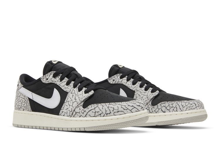 Air Jordan 1 Retro Low OG GS 'Black CeЧоловічіt' CZ0858 001 фото