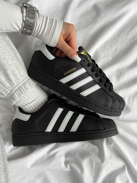 Adidas Superstar 'Core Black White' G225-Чорний-36 фото