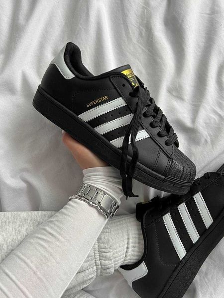 Adidas Superstar 'Core Black White' G225-Чорний-36 фото