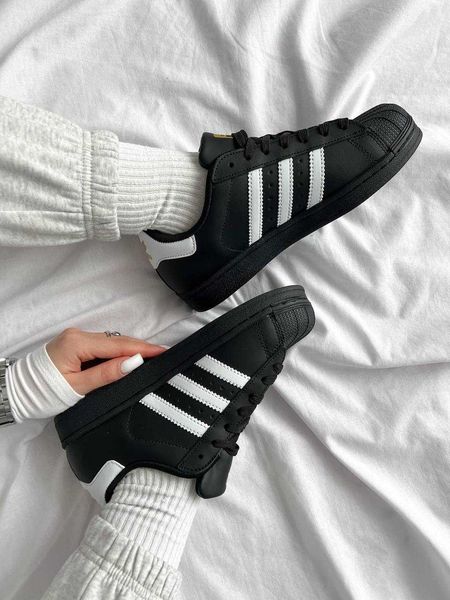 Adidas Superstar 'Core Black White' G225-Чорний-36 фото