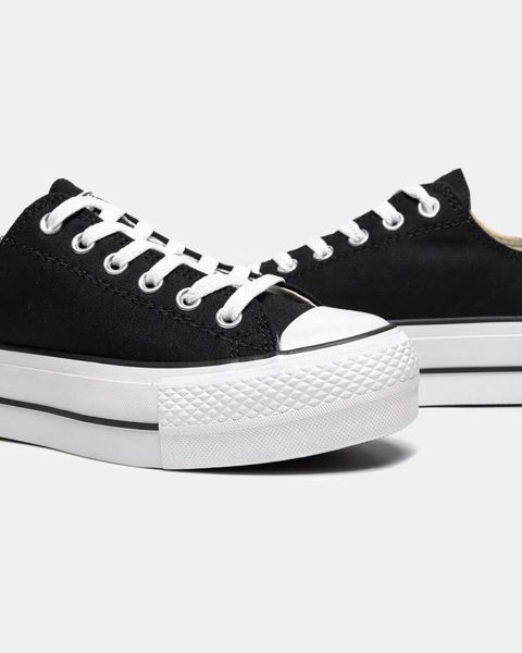 Converse Wmns Chuck Taylor All Star Lift Ox 'Black White' G510-Чорний-36 фото