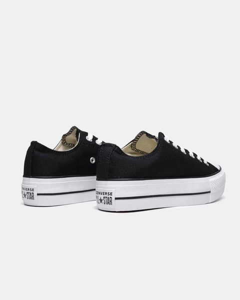 Converse Wmns Chuck Taylor All Star Lift Ox 'Black White' G510-Чорний-36 фото