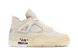 Off-White x Wmns Air Jordan 4 Retro SP 'Sail' CV9388 100 фото 2