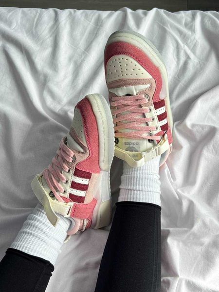 Adidas Forum x Bad Bunny "White Pink" G260-Голубий-36 фото