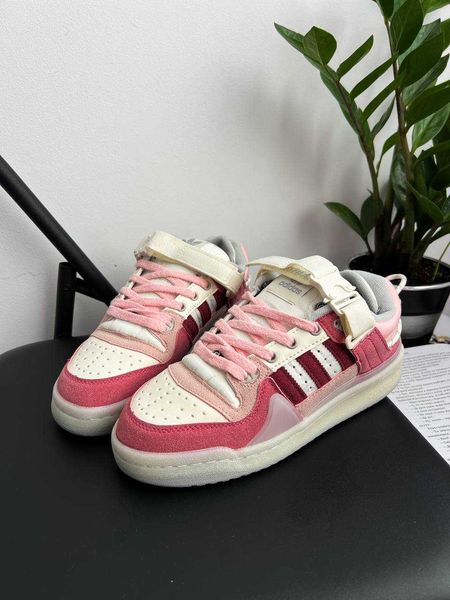 Adidas Forum x Bad Bunny "White Pink" G260-Голубий-36 фото