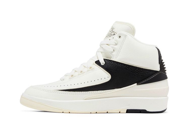 Wmns Air Jordan 2 Retro 'Sail Black' DX4400 100 фото