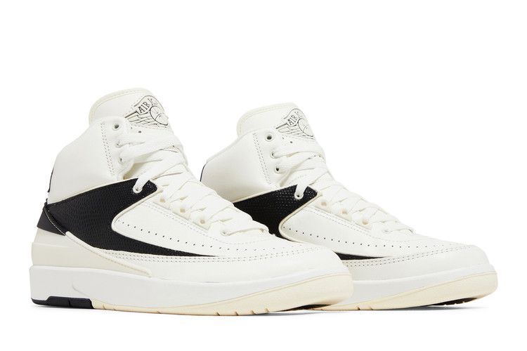 Wmns Air Jordan 2 Retro 'Sail Black' DX4400 100 фото