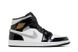 Air Jordan 1 Mid SE 'Black White Metallic Silver' HV0789 010 фото 2