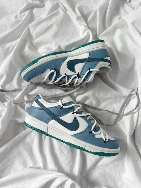 Nike SB Dunk Low Blue White G524-Голубий-36 фото