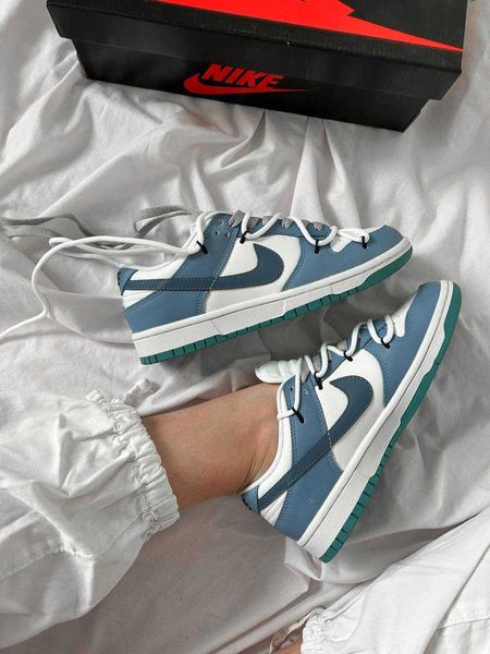 Nike SB Dunk Low Blue White G524-Голубий-36 фото