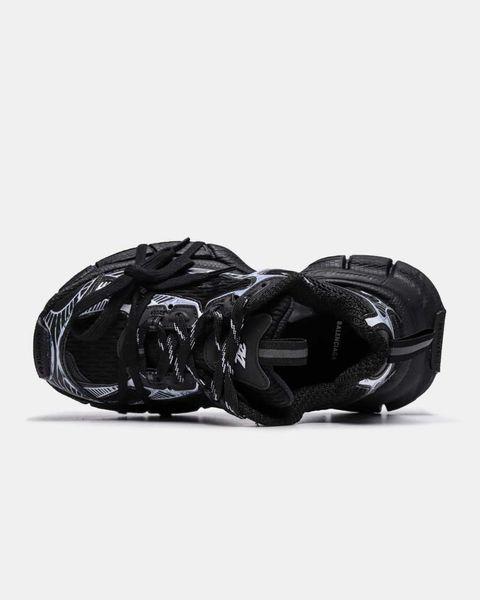 "Balenciaga 3XL Sneaker 'Worn-Out - Black White " G357-Чорний-36 фото