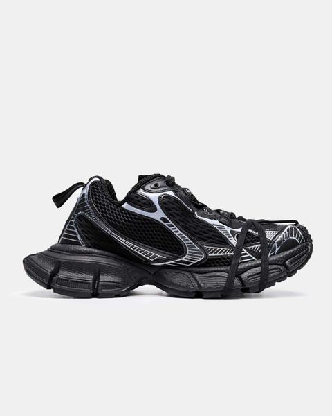 "Balenciaga 3XL Sneaker 'Worn-Out - Black White " G357-Чорний-36 фото