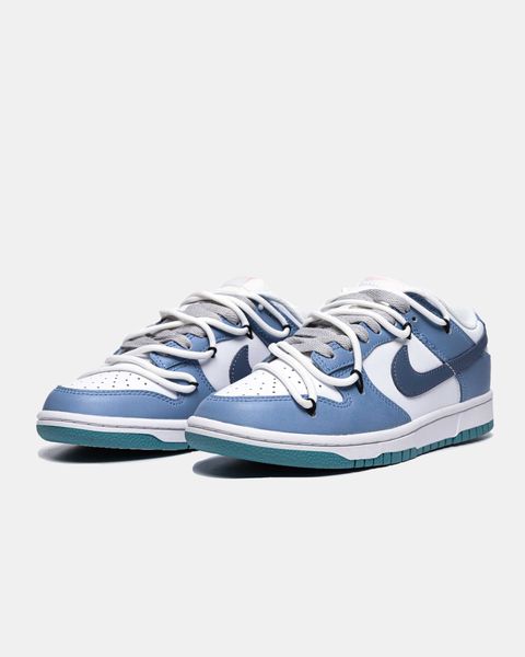 Nike SB Dunk Low Blue White G524-Голубий-36 фото