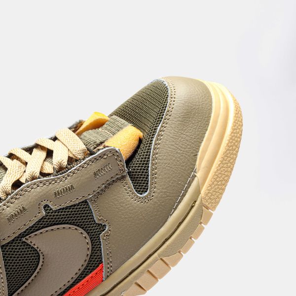 Кросівки Nike Air Dunk Jumbo Medium Olive G364-Коричневий-41 фото