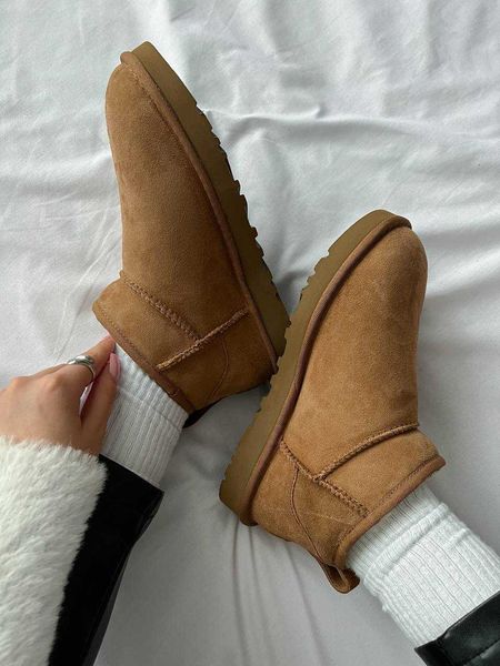 UGG Classic Mini II Boots Chestnu G464-Коричневий-36 фото