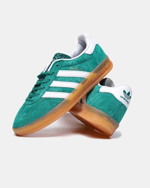 Кросівки adidas Gazelle Indoor 'Collegiate Green Gum' JI2062 G619-Зелений-36 фото