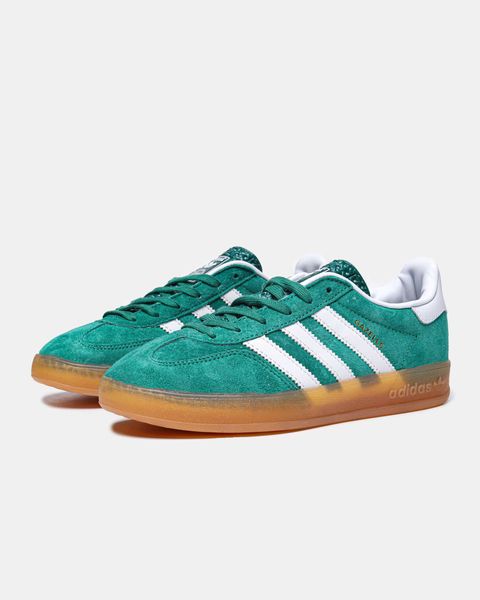 Кроссовки adidas Gazelle Indoor 'Collegiate Green Gum' JI2062 G619-Зелений-36 фото