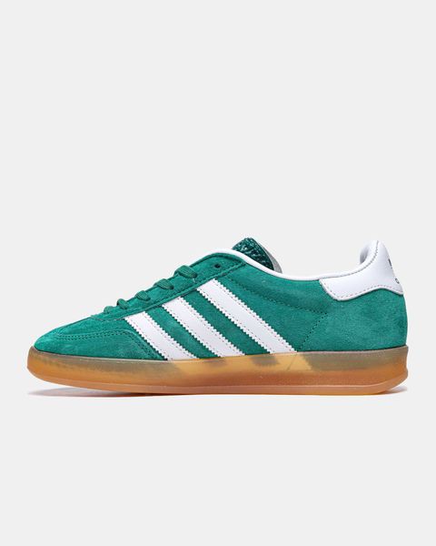 Кроссовки adidas Gazelle Indoor 'Collegiate Green Gum' JI2062 G619-Зелений-36 фото