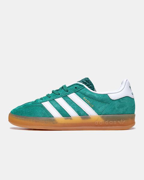 Кроссовки adidas Gazelle Indoor 'Collegiate Green Gum' JI2062 G619-Зелений-36 фото