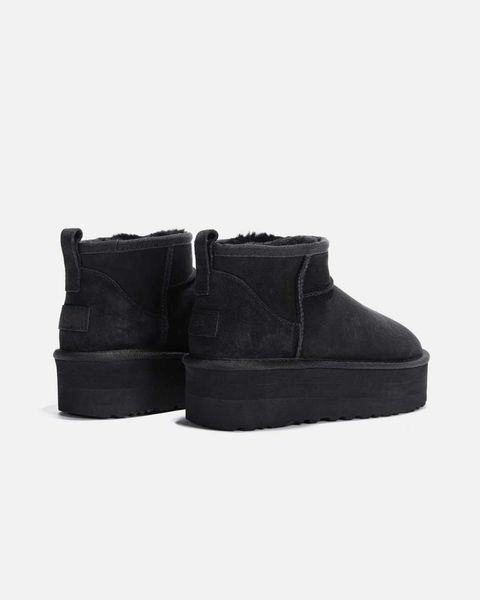 UGG Women'S Classic Ultra Mini Platform Mini Black G076-Чорний-36 фото