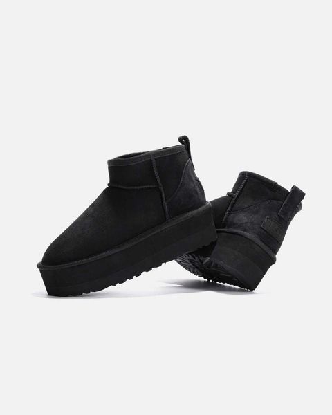 UGG Women'S Classic Ultra Mini Platform Mini Black G076-Чорний-36 фото