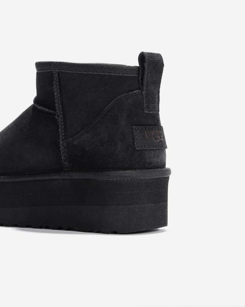 UGG Women'S Classic Ultra Mini Platform Mini Black G076-Чорний-36 фото