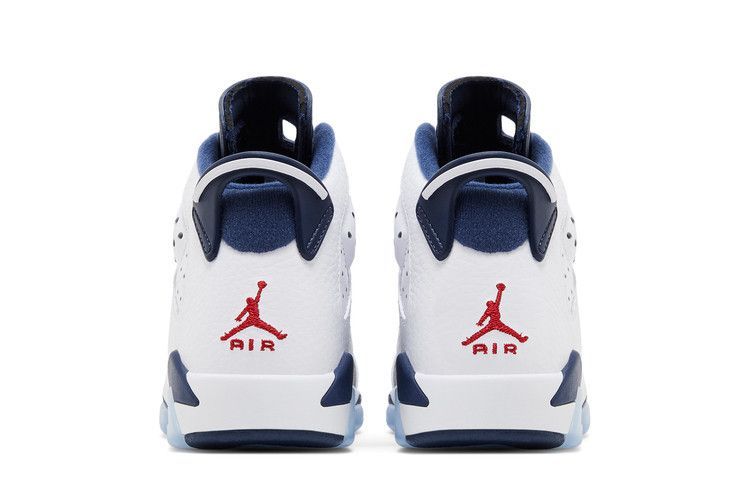 Air Jordan 6 Retro GS 'Olympic' 2024 384665 164 фото