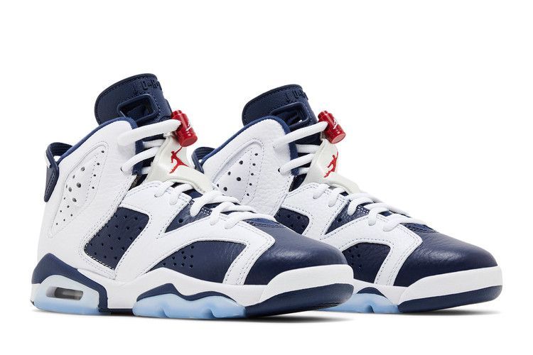 Air Jordan 6 Retro GS 'Olympic' 2024 384665 164 фото