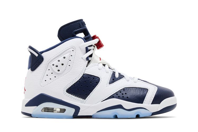 Air Jordan 6 Retro GS 'Olympic' 2024 384665 164 фото