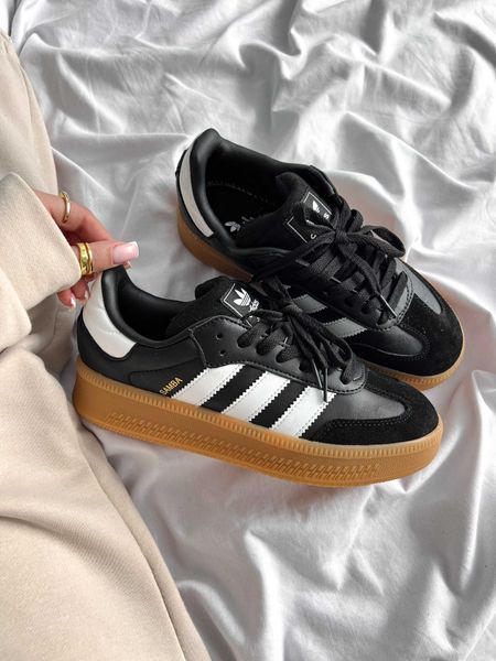 Adidas Samba XLG 'Black White Gum' G298-Чорний-36 фото