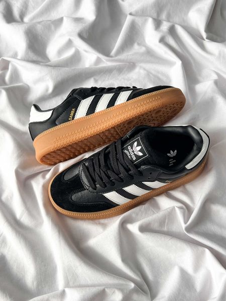 Adidas Samba XLG 'Black White Gum' G298-Чорний-36 фото