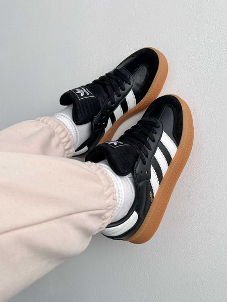 Adidas Samba XLG 'Black White Gum' G298-Чорний-36 фото