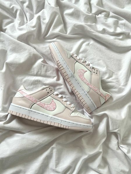 Nike Wmns Dunk Low 'Pink Paisley' G539-Рожевий-36 фото