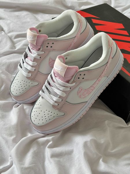 Nike Wmns Dunk Low 'Pink Paisley' G539-Рожевий-36 фото