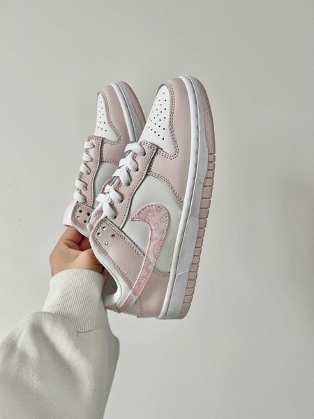 Nike Wmns Dunk Low 'Pink Paisley' G539-Рожевий-36 фото