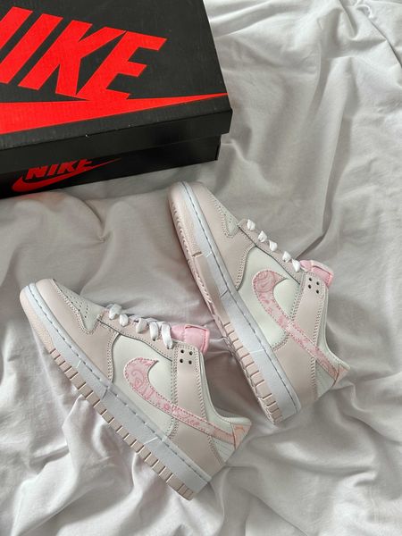 Nike Wmns Dunk Low 'Pink Paisley' G539-Рожевий-36 фото